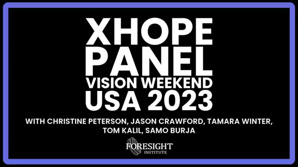 Existential Hope Panel @ Vision Weekend USA 2023 - Foresight