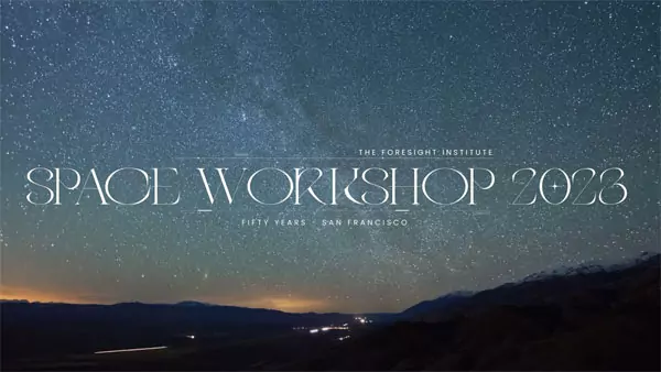 Foresight Space Workshop 23 Foresight