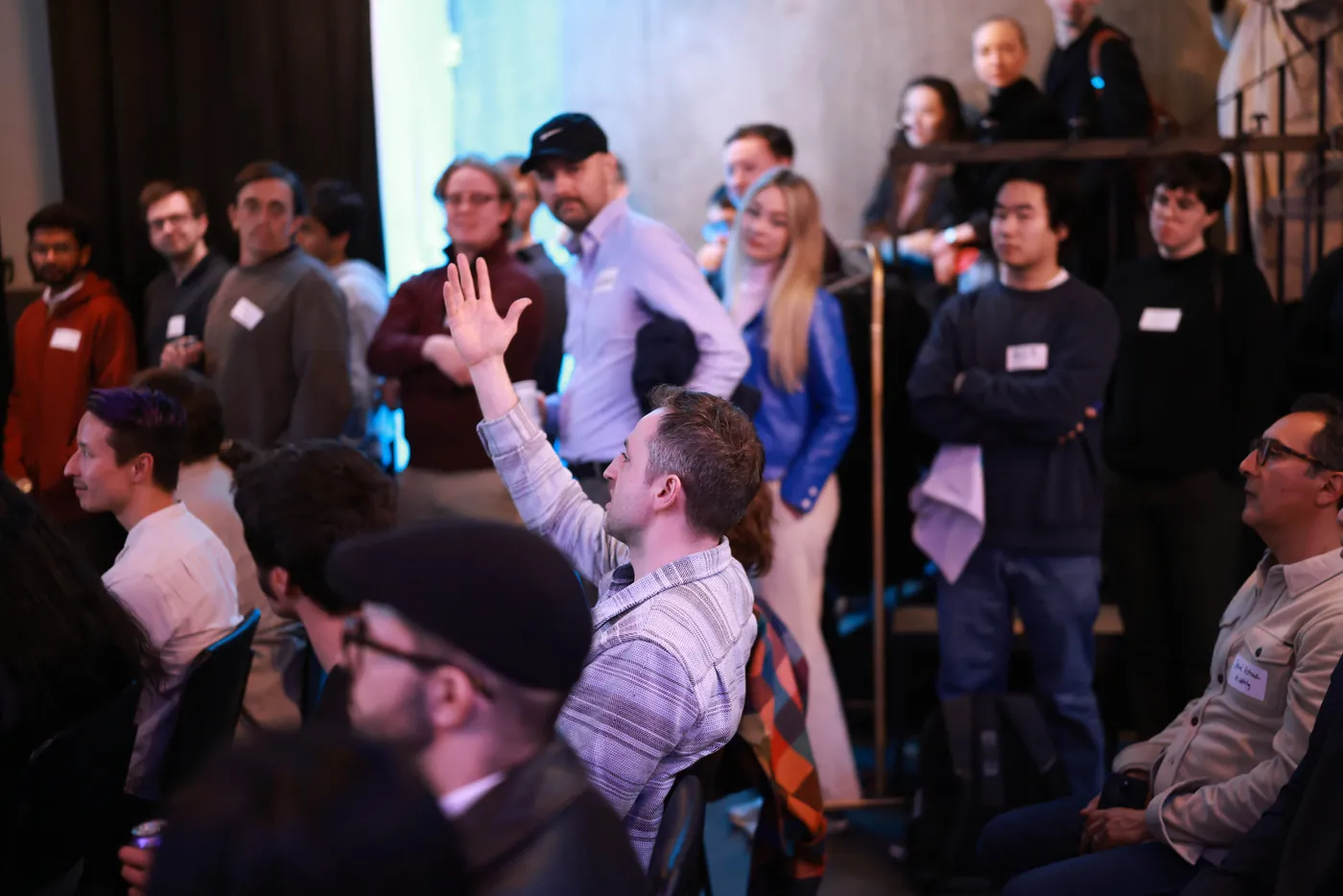 A crowded Node event