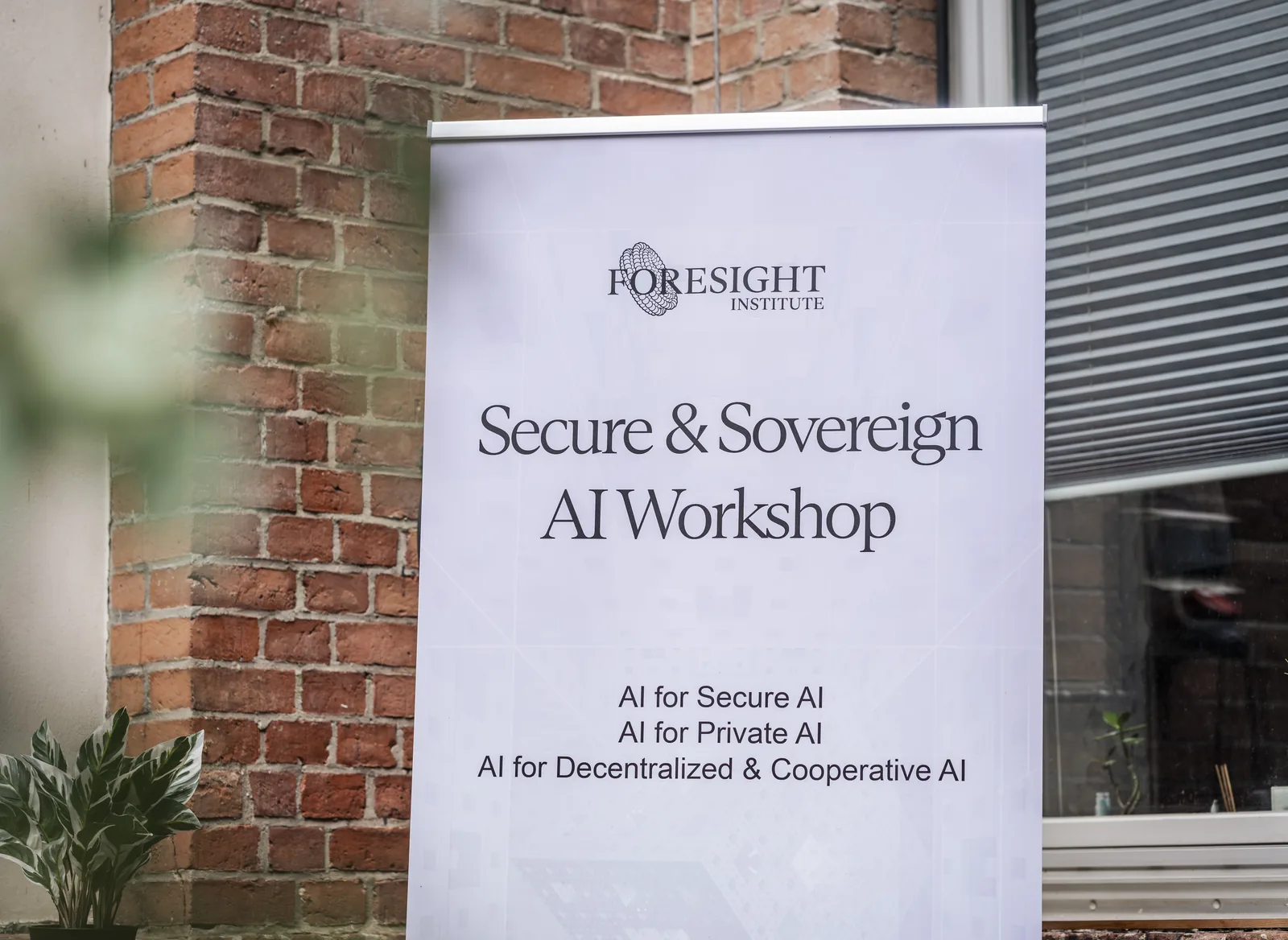 Secure & Sovereign AI Workshop banner